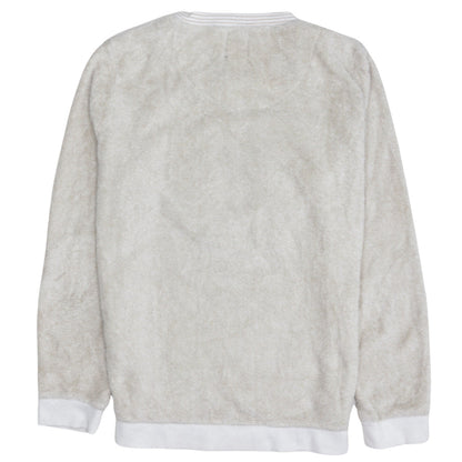 Disney Women's Beige Fleece Pyjama Top Size 10-12 Lady Bed Hair
