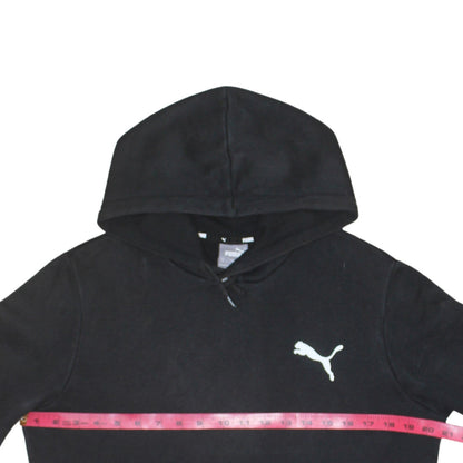 Puma Men's Black Pullover Hoodie Size S Regular Fit Sportswear
