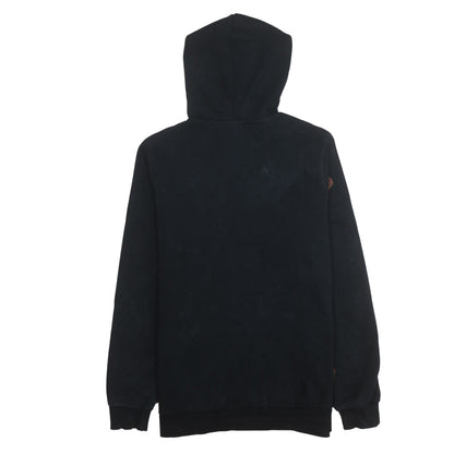Reebok Men’s Black Pullover Hoodie Fleece Medium Regular Fit