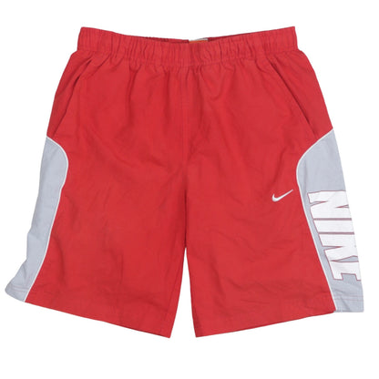 Nike Men's Red Board Shorts Small Sports Swim Trunks