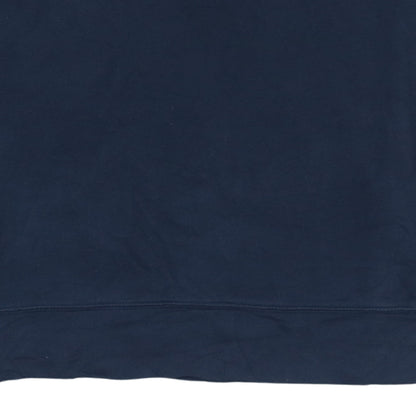 Nautica Men’s Blue 1/4 Zip Collared Henley Sweatshirt Size L