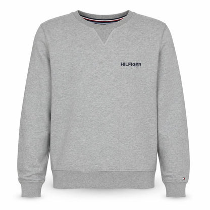 Tommy Hilfiger Men's Grey Logo Crew Neck Sweatshirt Size L