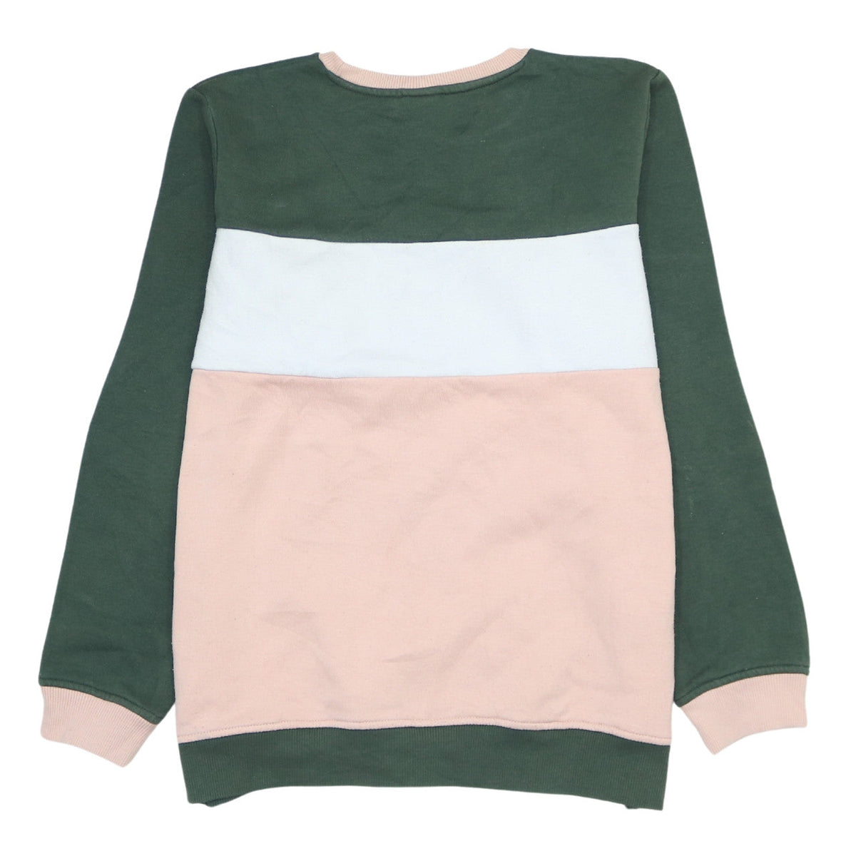 Back view of Fila unisex kids multicoloured pullover sweatshirt size 176cm logo crew neck