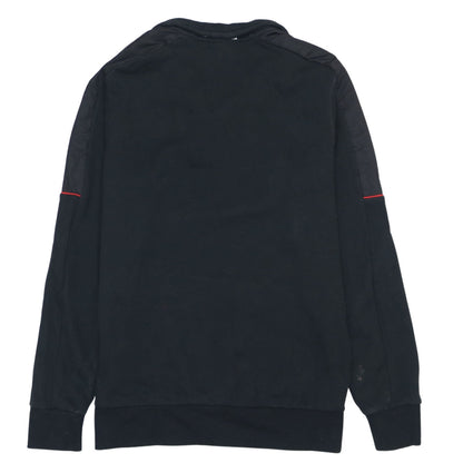 Puma Men's Black 1/4 Zip Sports Sweatshirt Size S