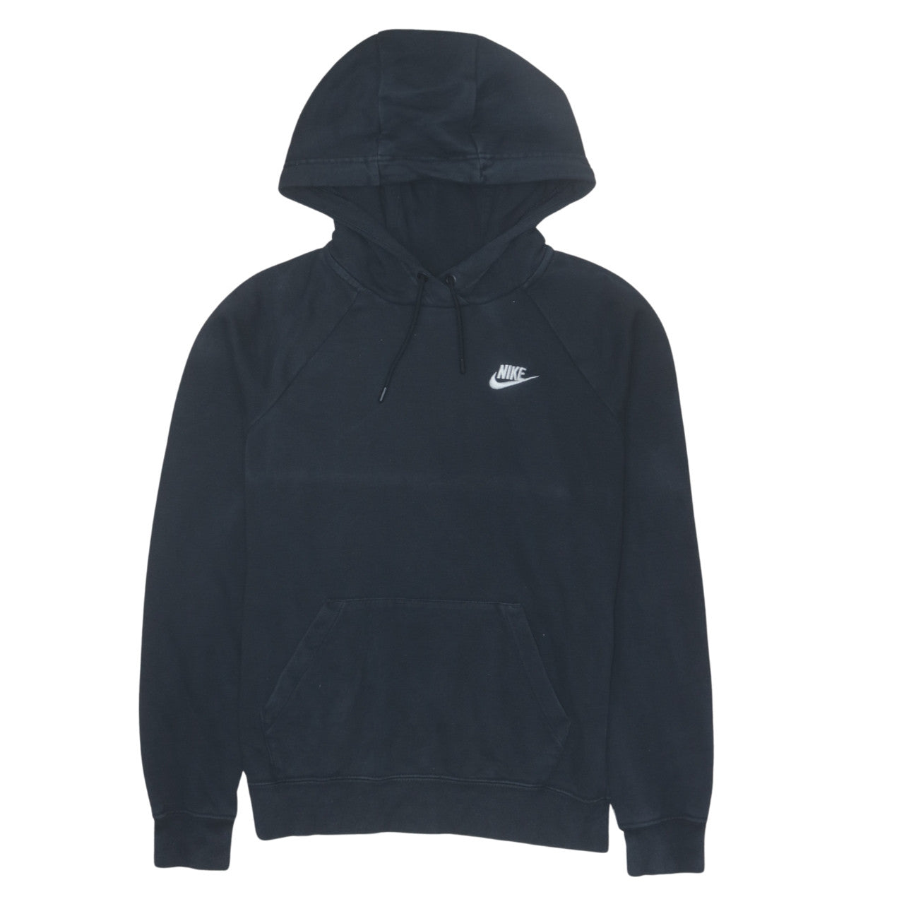Nike Men's Black XS Pullover Hoodie with Logo and Kangaroo Pocket