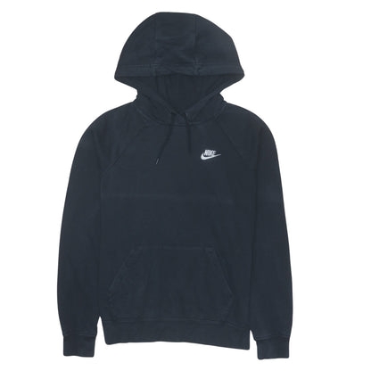 Nike Men's Black XS Pullover Hoodie with Logo and Kangaroo Pocket