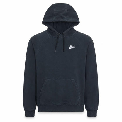 Nike Men's Black XS Pullover Hoodie with Logo and Kangaroo Pocket