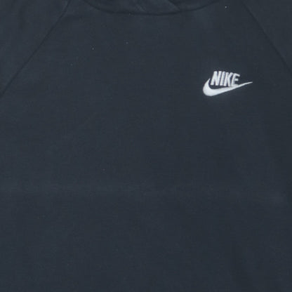 Nike Men's Black XS Pullover Hoodie with Logo and Kangaroo Pocket