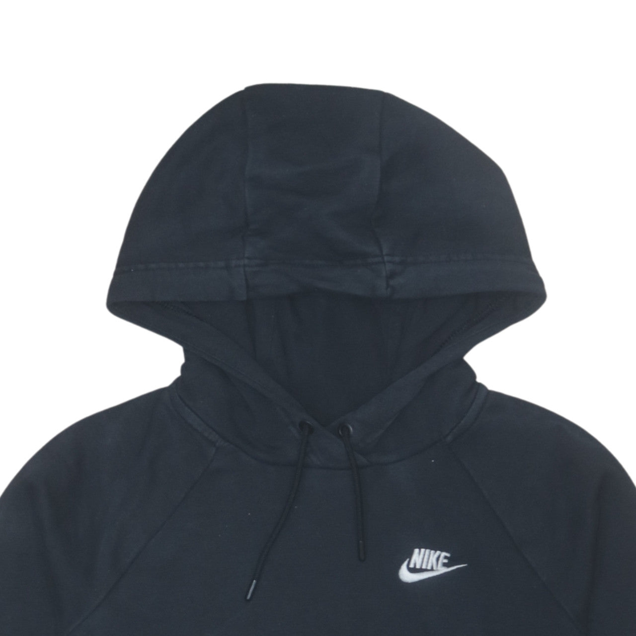 Nike Men's Black XS Pullover Hoodie with Logo and Kangaroo Pocket
