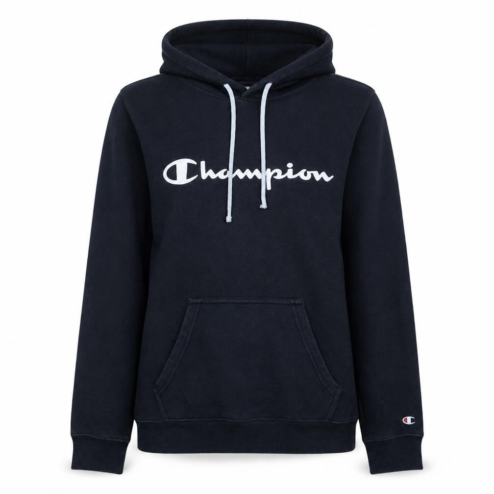 Champion Womens Black XS Pullover Logo Hoodie