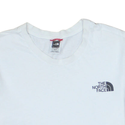 The North Face Men's White Cotton Crew Neck XS T-Shirt