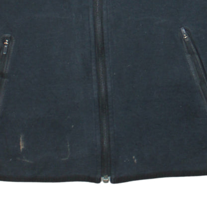 Nike Men's Black Full Zip Hoodie Size S Fleece Hooded Sweatshirt