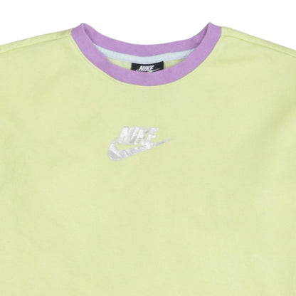 Nike Girls Multicoloured Logo Sweatshirt Size 146cm Pullover Crew Neck