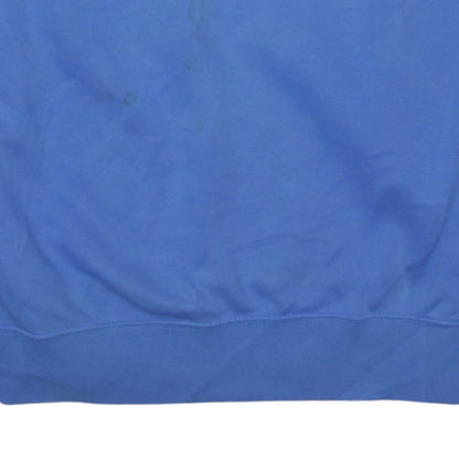 Nike Men's Blue Crew Neck Pullover Sweatshirt XS Sportswear