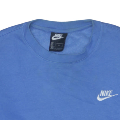 Nike Men's Blue Crew Neck Pullover Sweatshirt XS Sportswear