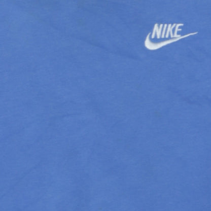 Nike Men's Blue Crew Neck Pullover Sweatshirt XS Sportswear
