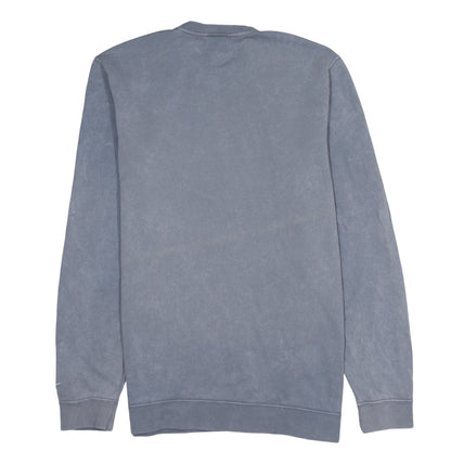 Nike Men's Grey Logo Crew Neck Pullover Sweatshirt Size L