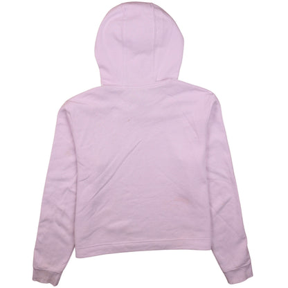 Adidas Women’s Pink Pullover Hoodie Size M 12-14 Hooded Sweatshirt