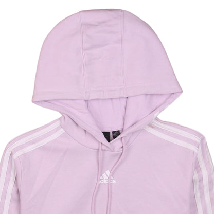 Adidas Women’s Pink Pullover Hoodie Size M 12-14 Hooded Sweatshirt