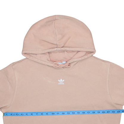 Adidas Womens Pink Pullover Hoodie Size 16 Regular Hooded Sweatshirt
