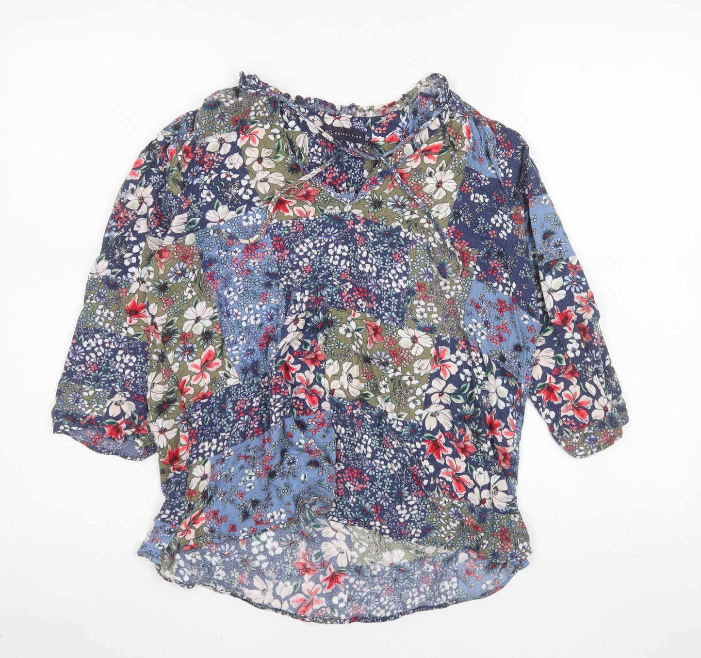 Marks and Spencer Women’s Multicoloured Floral Tunic Blouse UK 14
