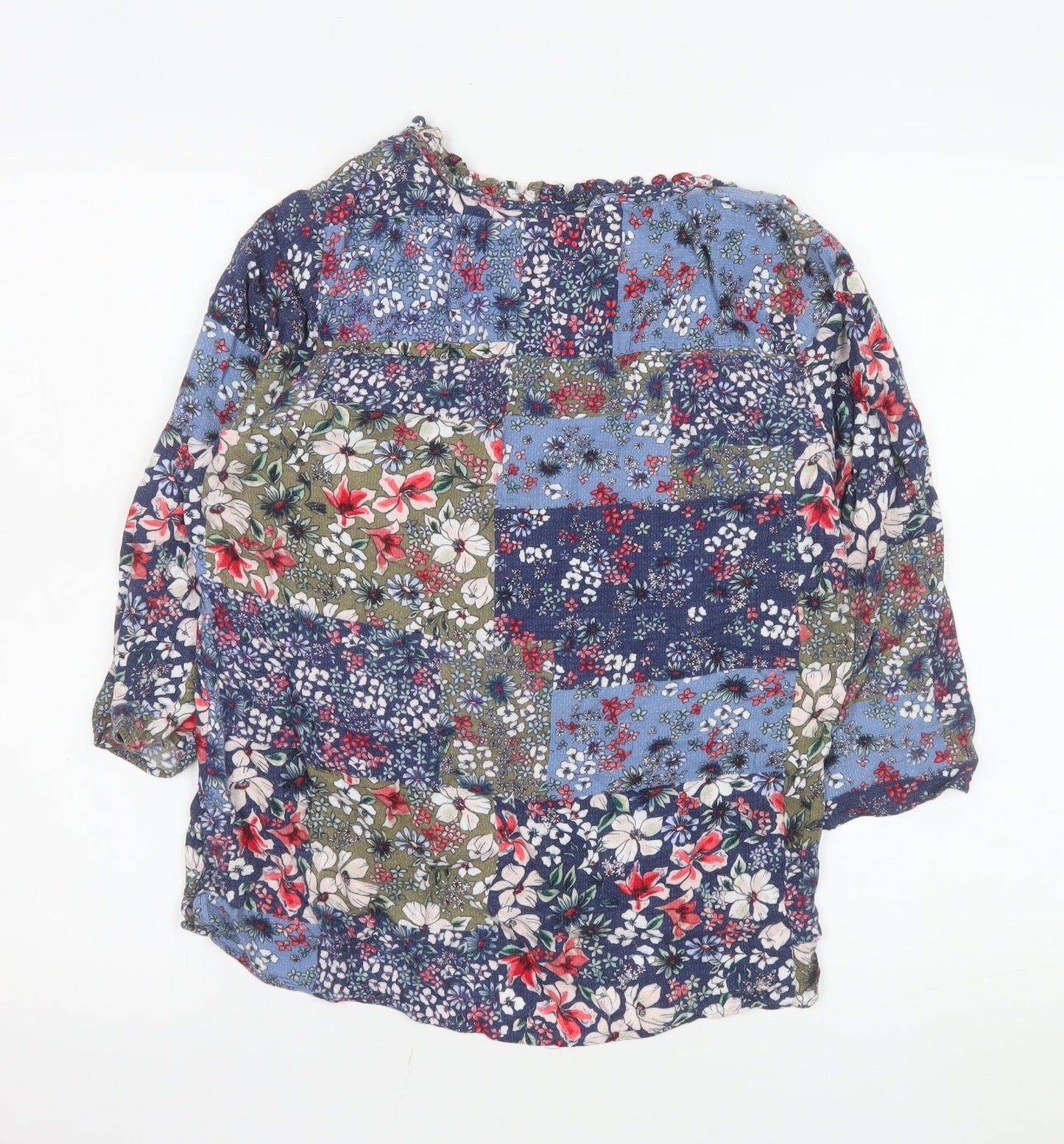 Marks and Spencer Women’s Multicoloured Floral Tunic Blouse UK 14