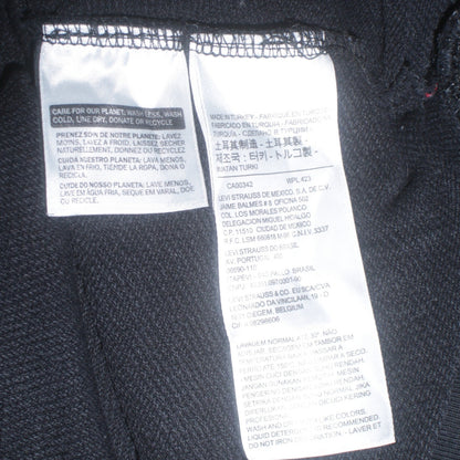Levi's Men's Black Logo Pullover Hoodie L Regular Fit
