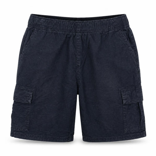 The Children's Place Boys Black Cargo Shorts Size 14 Husky Cotton Twill