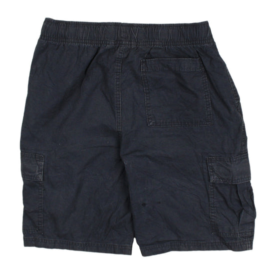 The Children's Place Boys Black Cargo Shorts Size 14 Husky Cotton Twill