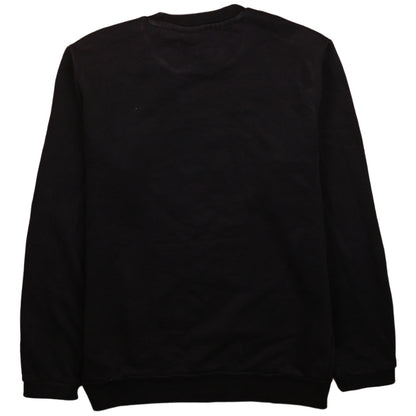 Adidas Boys Black Crew Neck Logo Pullover Sweatshirt 14-15 Years