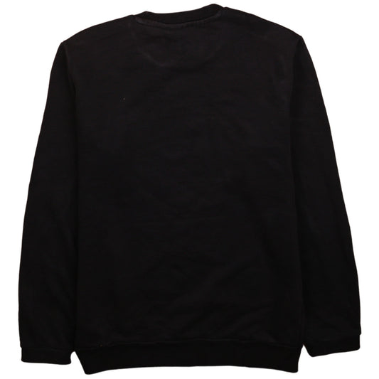 Adidas Boys Black Crew Neck Logo Pullover Sweatshirt 14-15 Years