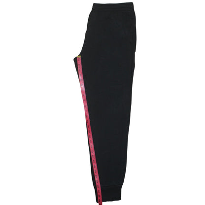 Kappa Men's Black XL Jogger Sweatpants Fleece Regular Fit