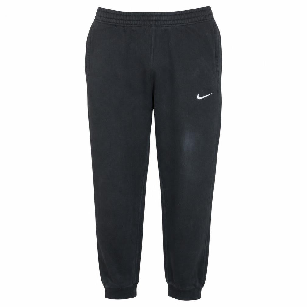 Nike Men's Black Jogger Trousers Medium Fleece Comfort Fit