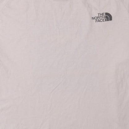 The North Face Men's Beige Kilimanjaro Graphic Cotton T-Shirt L