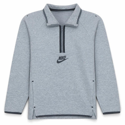 Nike Boys Grey 12-13 Years 1/2 Zip Fleece Sweatshirt