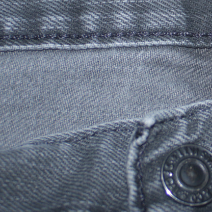 Levi's Men's Grey Straight Leg Denim Jeans Size 36x32 Regular Fit