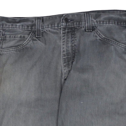 Levi's Men's Grey Straight Leg Denim Jeans Size 36x32 Regular Fit