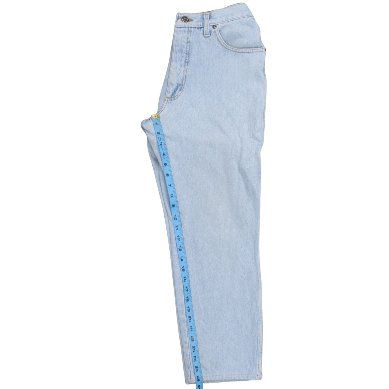 Wrangler Men's Blue Light Wash Straight Comfort Fit Denim Jeans 33x30