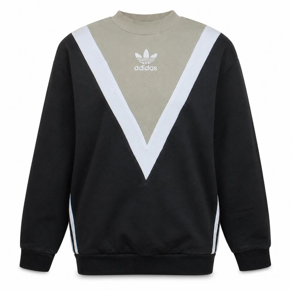 Adidas Women’s Black & Beige Crew Neck Pullover Sweatshirt XS