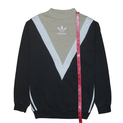 Adidas Women’s Black & Beige Crew Neck Pullover Sweatshirt XS