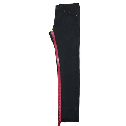 Lee Men's Black Slim Straight Jeans 29W x 30L Stretch Denim