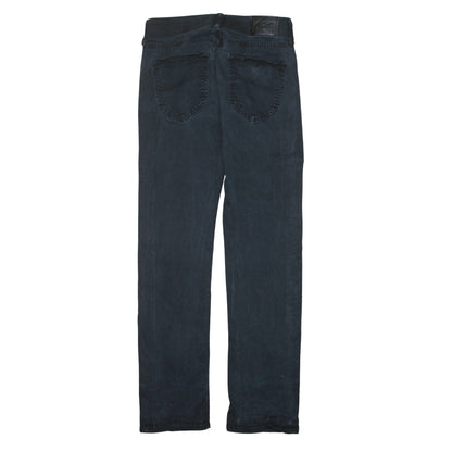 Lee Men's Black Slim Straight Jeans 29W x 30L Stretch Denim