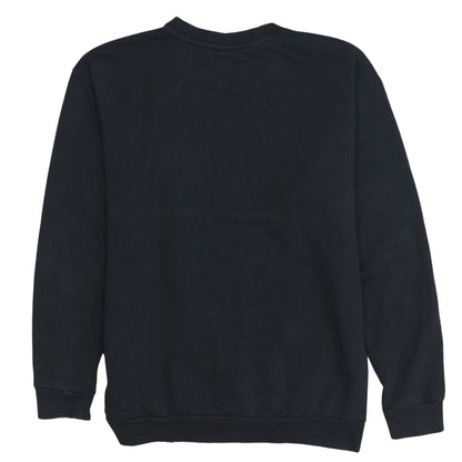 Puma Womens Black Size 10 Crew Neck Pullover Sweatshirt
