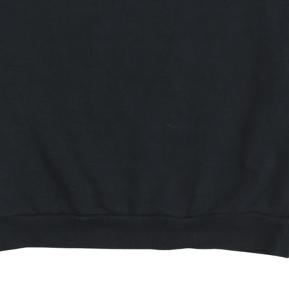 Puma Womens Black Size 10 Crew Neck Pullover Sweatshirt