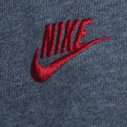 Nike Mens Grey Fleece Sweatpants L 34 Regular Fit Casual Trousers