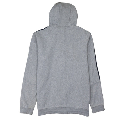 Adidas Men's Grey Full Zip Hoodie XL Sports Fleece
