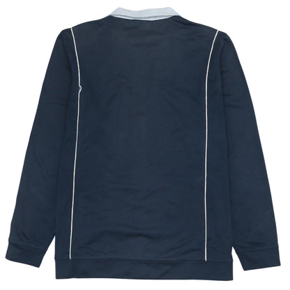 Champion Men's Blue Full Zip Sweatshirt L Lightweight Athletic