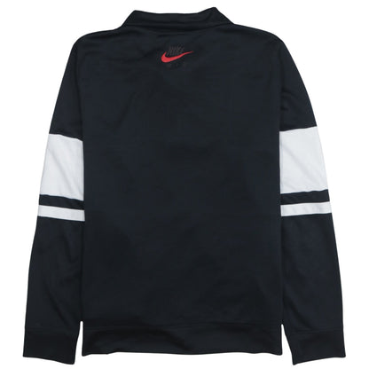 Nike Air Men's Black Small 1/2 Zip Sweatshirt Sports Top