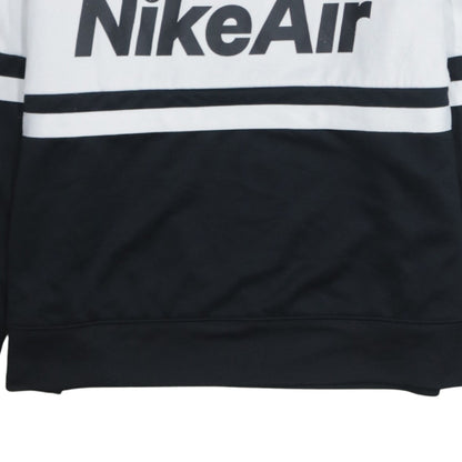Nike Air Men's Black Small 1/2 Zip Sweatshirt Sports Top