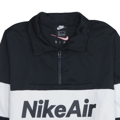 Nike Air Men's Black Small 1/2 Zip Sweatshirt Sports Top